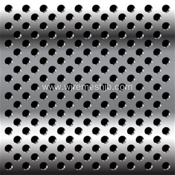 Round Hole Galvanized Perforated Steel Sheets